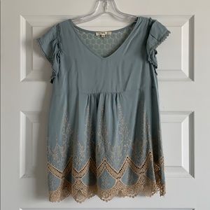 Embroidered Top